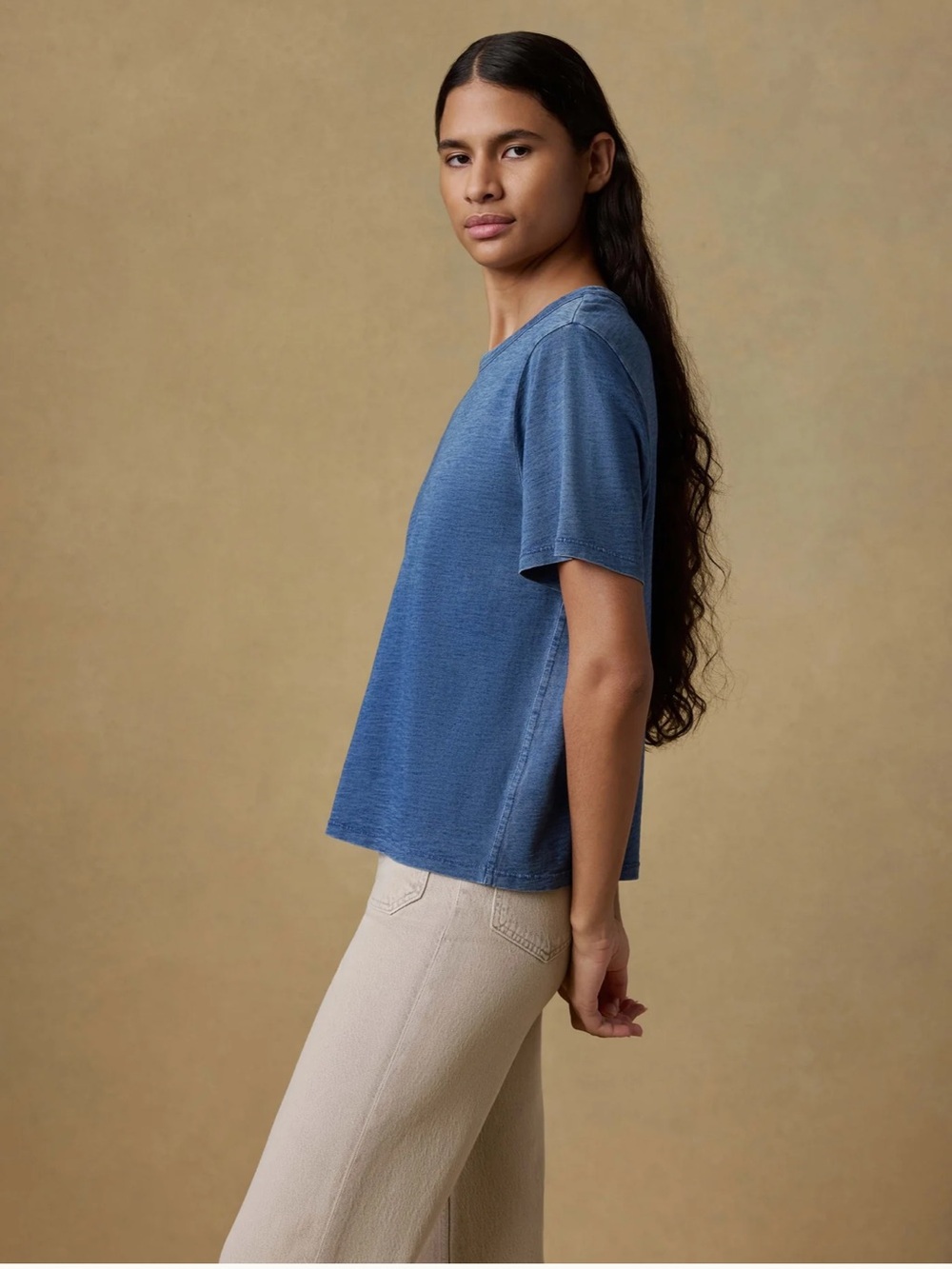 Faherty Sunwashed Regenerative Short Sleeve Tee - Picture 10 of 16